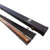 Walkabout 1 Pc 57 Inch Cue Jarrah/sheoak/ebony Timber X2 With Ats Cue Case