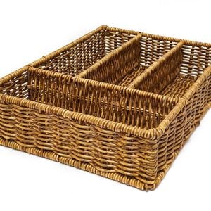 Lyla Storage Basket - PP Rattan + Metal Frame