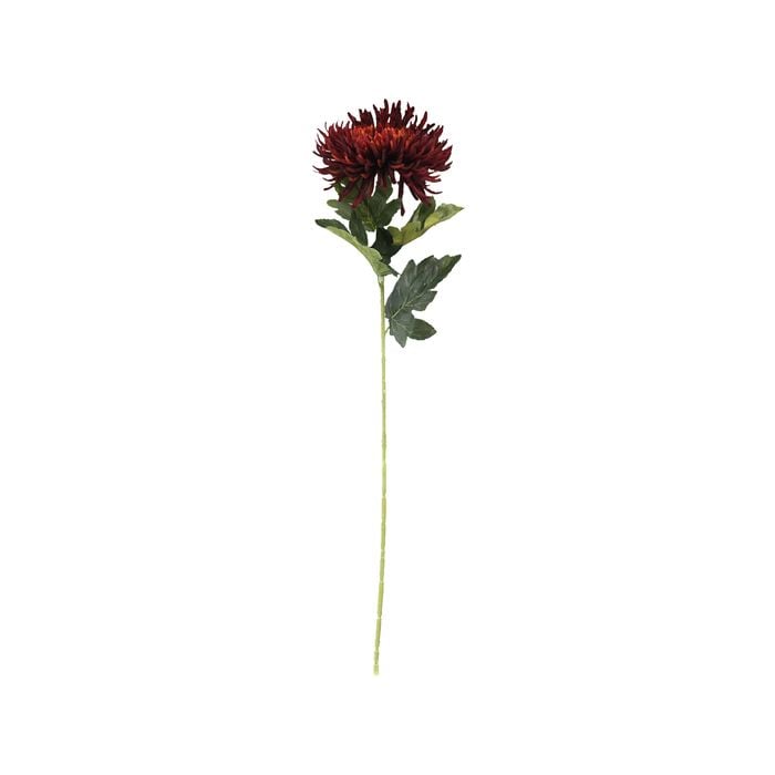 75cm Red Spider Mum Artificial Flower