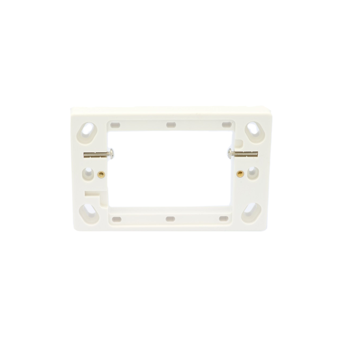 HPM 13mm Deep White Surface Mounting Block - 13mm