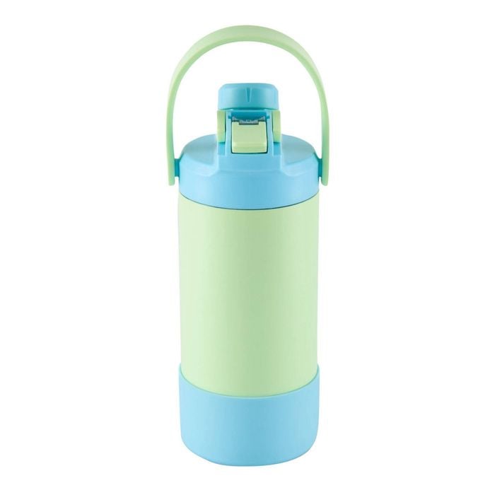 Avanti Yum Yum 2 Way Drinking Insulated Bottle 400ml - Green/blue