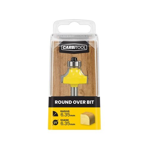 Carbitool 6.35mm RAD Round Router Bit - Bunnings Australia