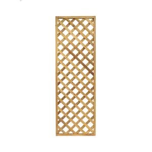 Lattice Makers 1800 x 600mm Diagonal Framed Lattice Panel