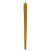 Adoored 53 - 30 x 730mm Lacquered Wood Round Tapered Furniture Leg
