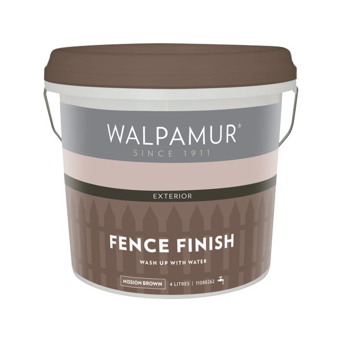 Walpamur 4L Mission Brown Fence Finish - 4L