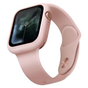 Uniq Lino Silicone 44mm Iwatch Case - pink
