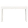 Centrum Furniture Amsterdam 2 Drawer Sofa Table - White