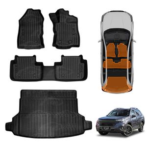 Floor Mats Boot Liner for Subaru Forester 6th 2025-Onwards Without Subwoofer Cargo Car Trunk