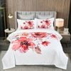 Fabric Fantastic Super King Size Lulani Floral Quilt/Doona/Duvet Cover Set