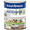 British Paints Mid Semi Gloss H2O Enamel Paint - 1L