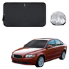 Front Windscreen Sun Shade for Volvo S40 2004 - 2012 (Manual) - Standard 150 x 85 cm - Black