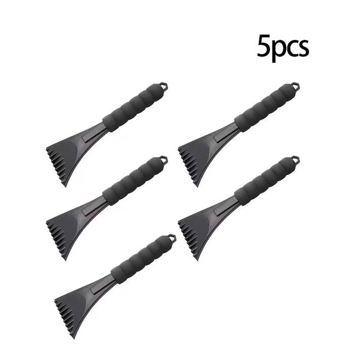 5pcs Window Ice Scraper Set with Foam Handles