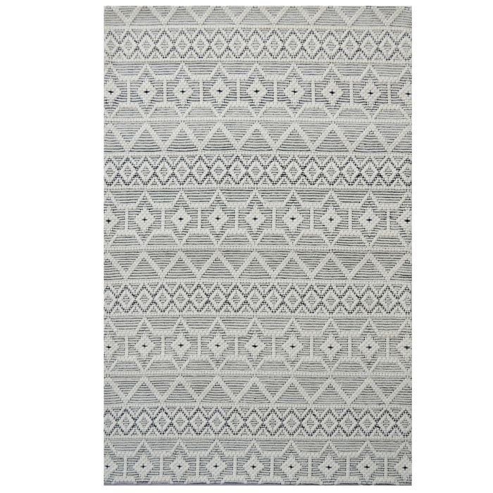 Designer Handwoven Wool Rug-Mackay 6383-Ivory-190x280cm