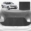 6D Diamond Car Boot Mat for VolksWagen Jetta 1B2011-2017-Sedan-Cargo Mat-Black-Outback GT
