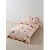 3pc Linen House Kids Cats N Bows Quilt Cover & Pillowcase Set Cotton Queen