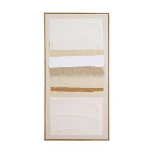 1825 Interiors Taupe Lines III Oil On Canvas Hand-Painted Painting Art 120x60cm