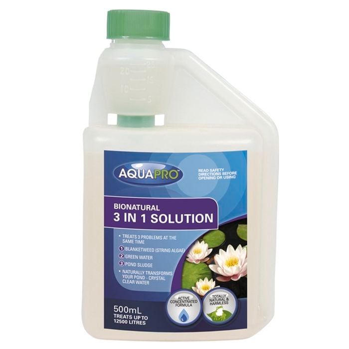 Aquapro Bionatural 3 in 1 Solution 500ml