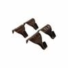 Everhang 10kg Florentine Bronze Picture Hanging Moulding Hook - 4 Pack
