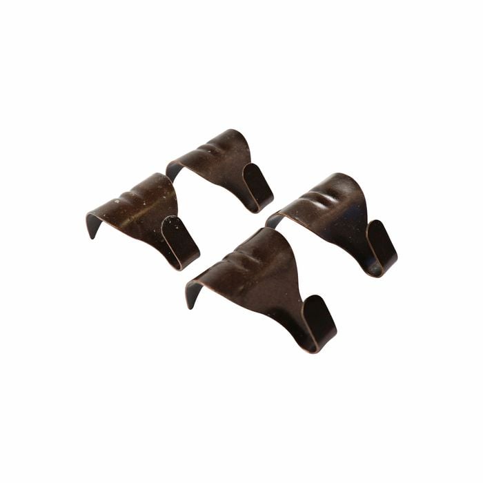 Everhang 10kg Florentine Bronze Picture Hanging Moulding Hook - 4 Pack