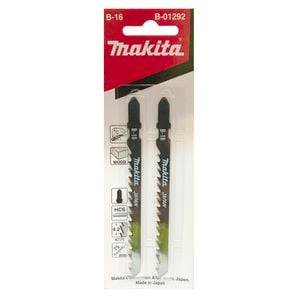 Makita No. B16 6 Teeth Jigsaw Blade - 2 Pack