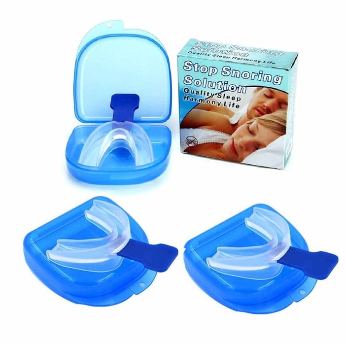 3x Anti Snoring Aid Mouth Guard - Adjustable Mouthguard Sleeping And Breathing