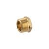 Brasshards 20 x 15mm Brass Threaded Hex Reducing Bush LF