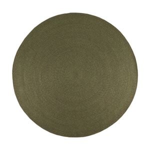 Colorscope seasons stripe contemporary indoor outdoor rug moss 250x250cm
