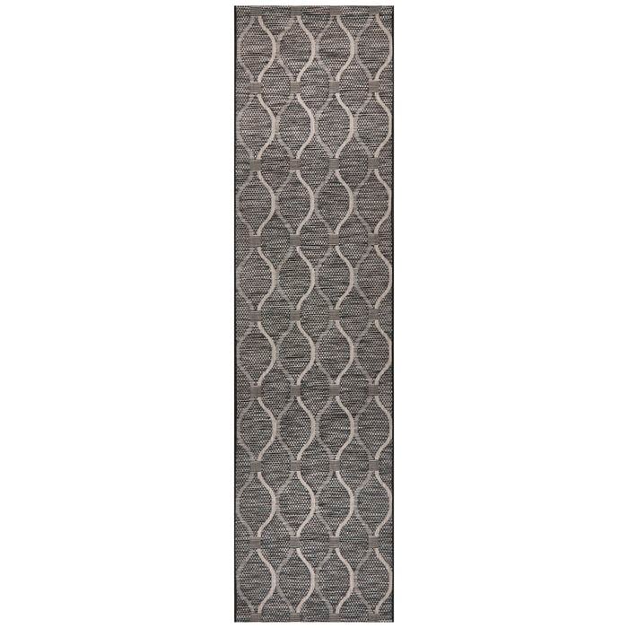 Deck 5501 Black 400X80Cm Rug