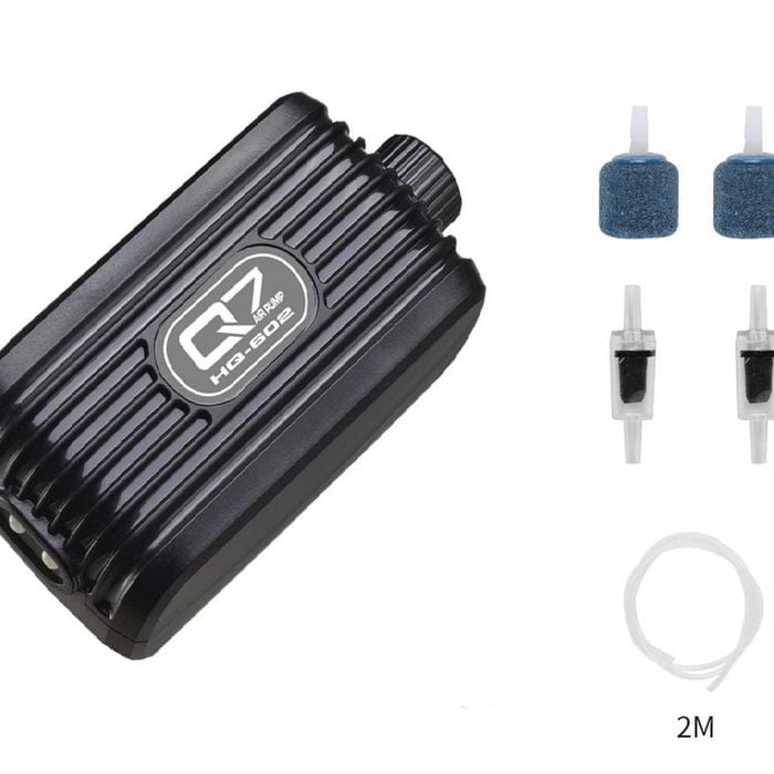 Air and Oxygen Pump Fish Tank Aquarium Air Stone Check Valve dual Outlets