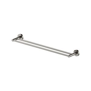Gareth Ashton Brushed Nickel 760mm Double Towel Rail