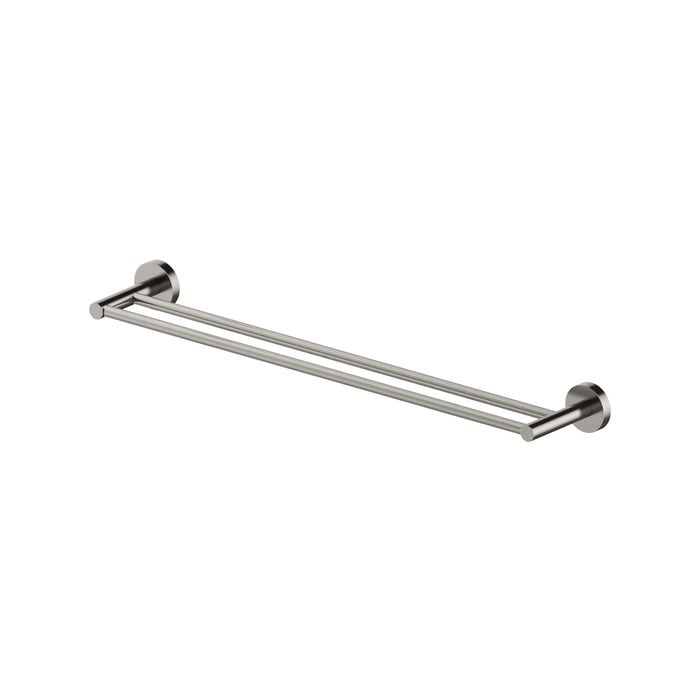 Gareth Ashton Brushed Nickel 760mm Double Towel Rail
