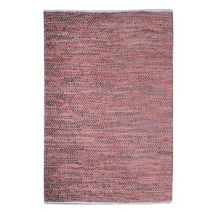 Rug Republic 160 x 230cm Stables Red Jute/Leather Rug