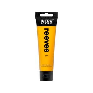 Reeves 100ml Deep Yellow Intro Paint