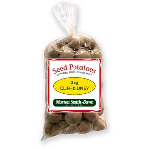 Morton Smith-Dawe 3kg Cliff Kidney Seed Potato