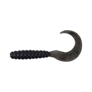 Pro Lure GrubTail 60mm Soft Plastic Fishing Lure UV Black