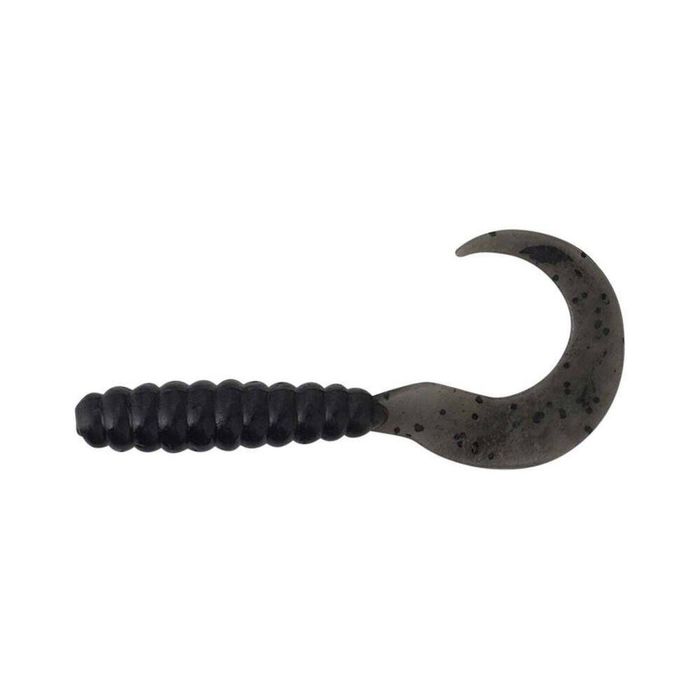 Pro Lure GrubTail 60mm Soft Plastic Fishing Lure UV Black