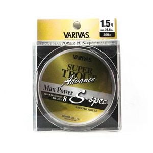 Varivas Super Trout Advance Max Power x8 200m Braid Fishing Line 28.6lb
