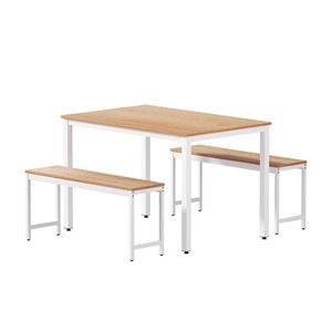 Artiss 3pcs Dining Table Set