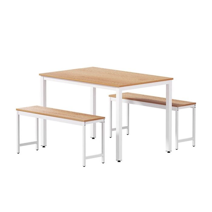 Artiss 3pcs Dining Table Set