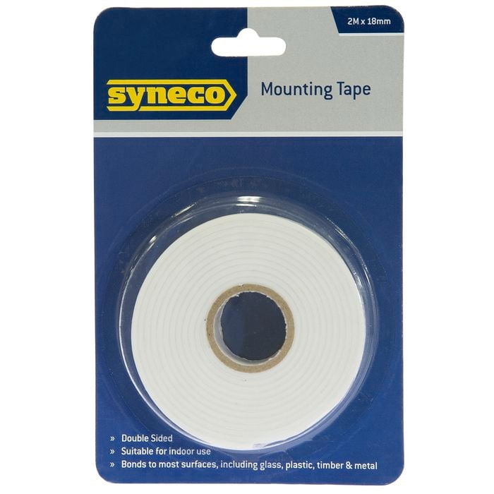 Syneco 2m x 18mm Mounting Tape