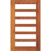 Corinthian 2040 x 1020 x 40mm Entrance Door Infinity Clear Glass INFWS6G - Clear
