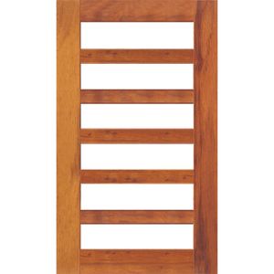 Corinthian 2040 x 1020 x 40mm Entrance Door Infinity Clear Glass INFWS6G - Clear