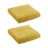 2PK Christy Cirrus Hand Towel Combed Cotton 450GSM Fast Drying Sunflower