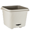 Holman 390 x 390 x 340mm Stone Medium Square Self-Watering Pot