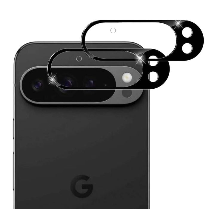 2 Pack MEZON Google Pixel 9 Pro XL Full Cover Camera Lens Tempered Glass