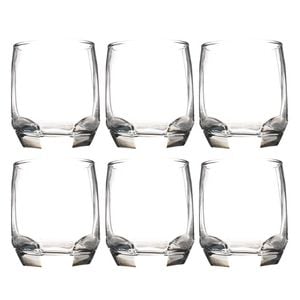 6pc Artcraft Sapphire Tumbler Juice/Wine Drinking Glass Drinkware 310ml Clear