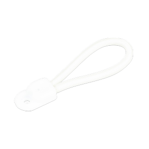 Pinnacle 90mm White Stretch Loop 2PK