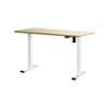 Artiss Electric Standing Desk White & Oak 140cm