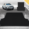 Outback GT 6D Pro Ute Tub Mat for Mercedes-Benz X-Class Ute 2017-2021 (with Factory Plastic tub Liner)- Black