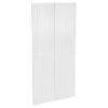 Kaboodle 900mm Provincial White Country Pantry Door - 2 Pack